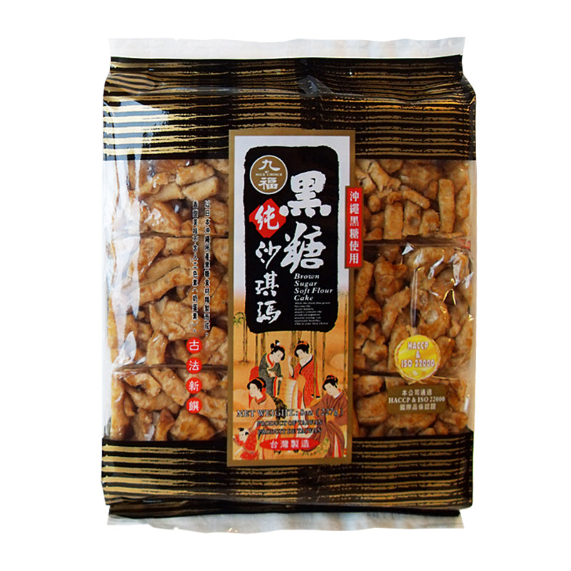 九福 黑糖沙琪玛 Nice Choice Soft Flour Cake – Brown Sugar 227g