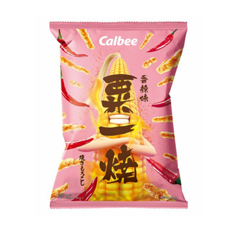 卡乐B 粟一烧 香辣味 Calbee Grill-A-Corn-Hot & Spicy 80g