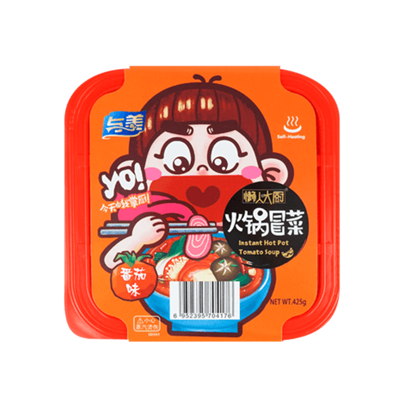 与美 自热火锅冒菜-番茄 Inst Veg Hot Pot Tomato Fl 425g