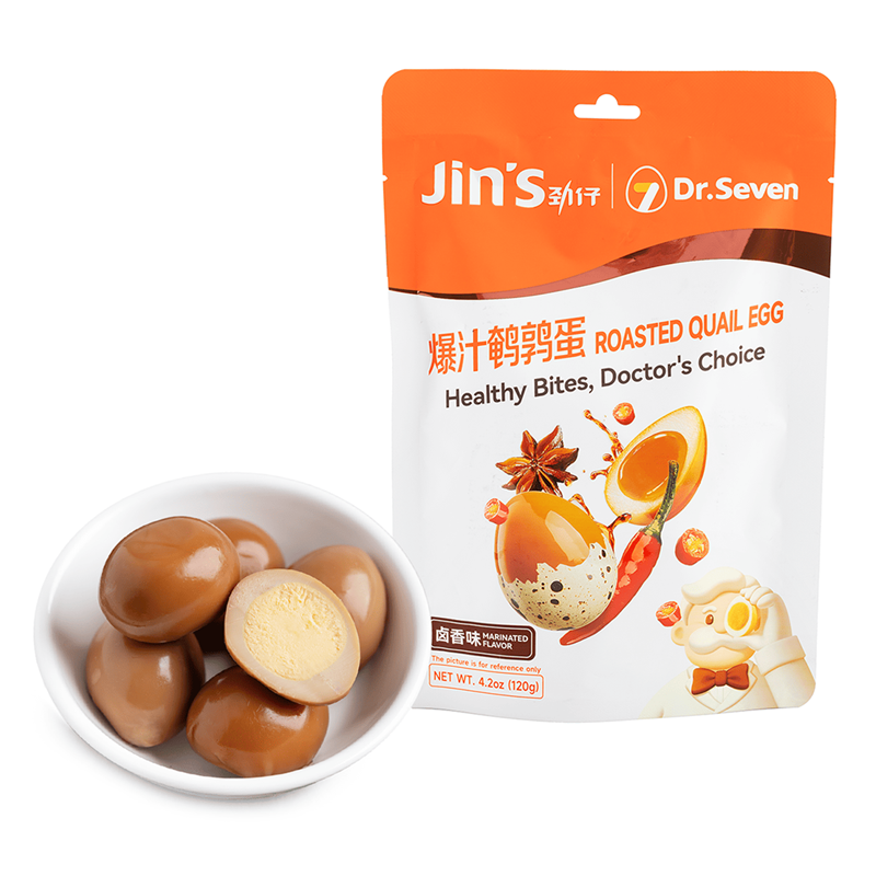 劲仔 卤香鹌鹑蛋 Roasted Quail Egg Marinated Flavour 120g