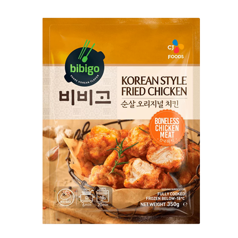 ❄️必品阁 韩式吮指炸鸡 限仓库自取或配送! BIBIGO Korean style fried chicken 350g