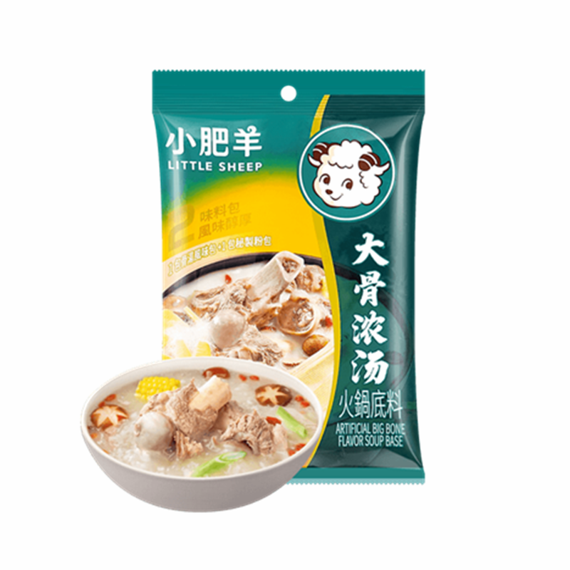 小肥羊 大骨浓汤火锅底料 LS Artificial Big Bone Flavour Soup Base 150g