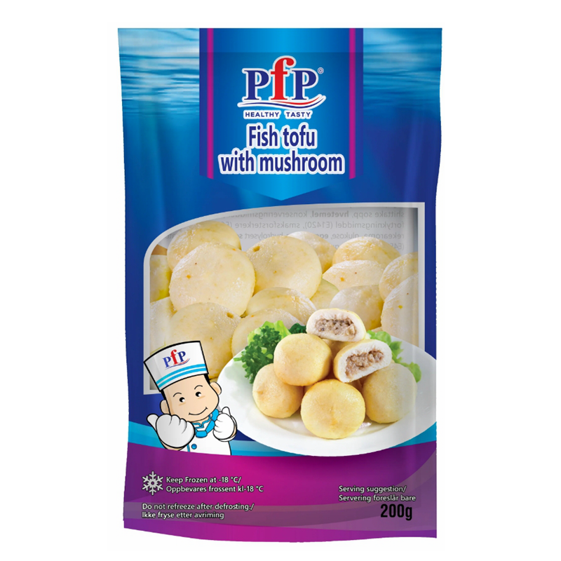 ❄️PFP 香菇鱼豆腐 Fish tofu with mushroom (shiitake) 200g