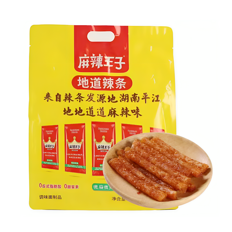 Spicy Prince Authentic Spicy Tiao (Mildly Spicy) MLWZ Latiao Light Spicy 418g