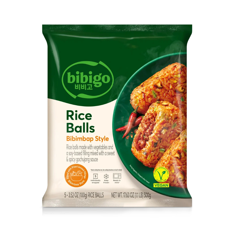 ❄️必品阁 素食饭团 限仓库自取或配送! BIBIGO Fried rice ball vegan Bibimbap 500g