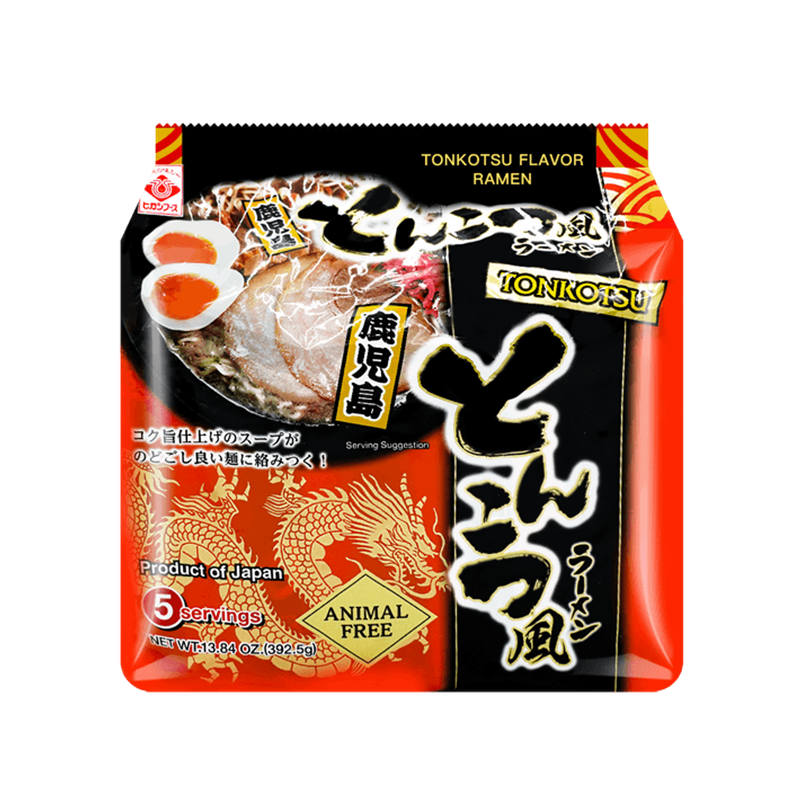 Higashimaru 鹿儿岛 豚骨拉面 Tonkotsu Style Kagoshima Ramen 392.5g