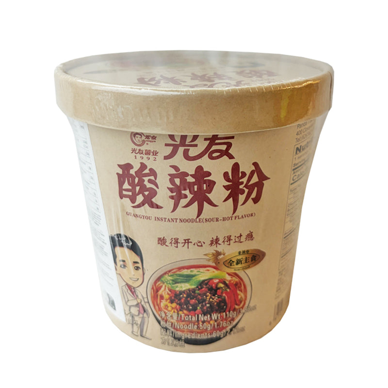 光友 酸辣粉(杯装) Sweet Potato Instant Noodle - Hot & Sour Flavour cup 110g