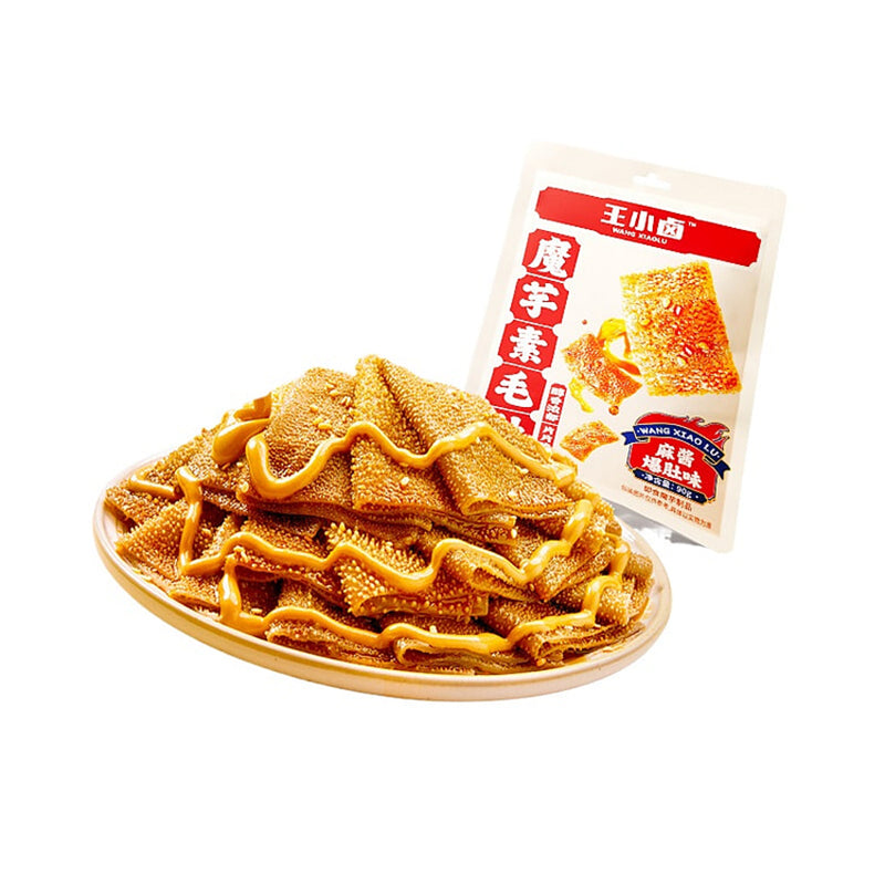 王小卤 素毛肚 麻酱爆肚味 Konjac Noodles With Sesame Sauce 90g