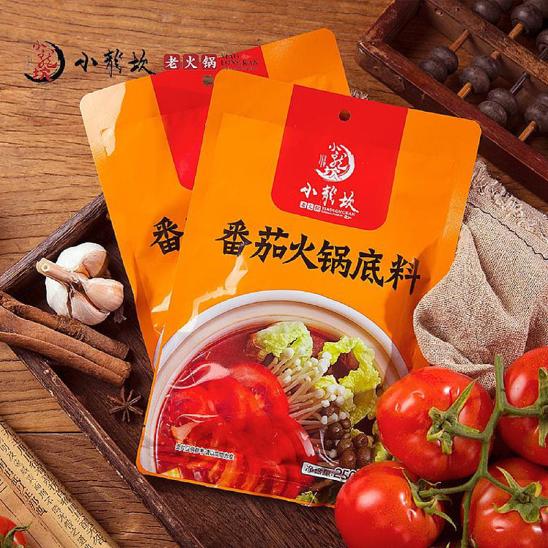 ⼩⻰坎 番茄⽕锅底料 Hot Pot Broth Tomato 250g