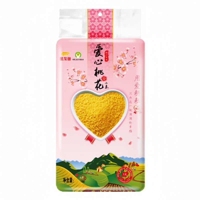 金龙鱼 爱心桃花小米 Arawana Love Peach Blossom Millet 1kg