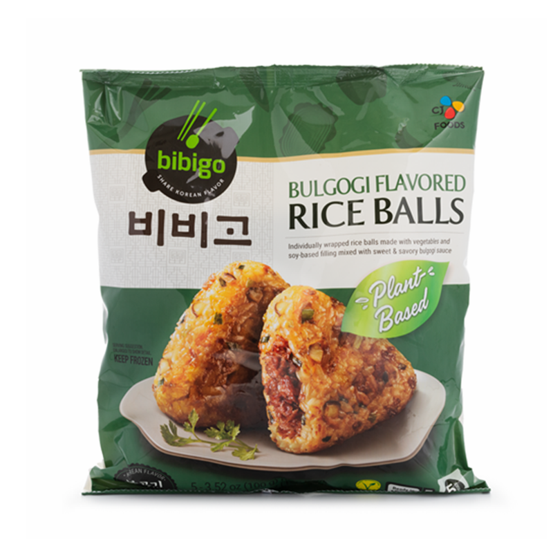 ❄️必品阁 韩式烤肉味饭团 限仓库自取或配送! BIBIGO Fried rice ball vegan bulgogi flv 500g