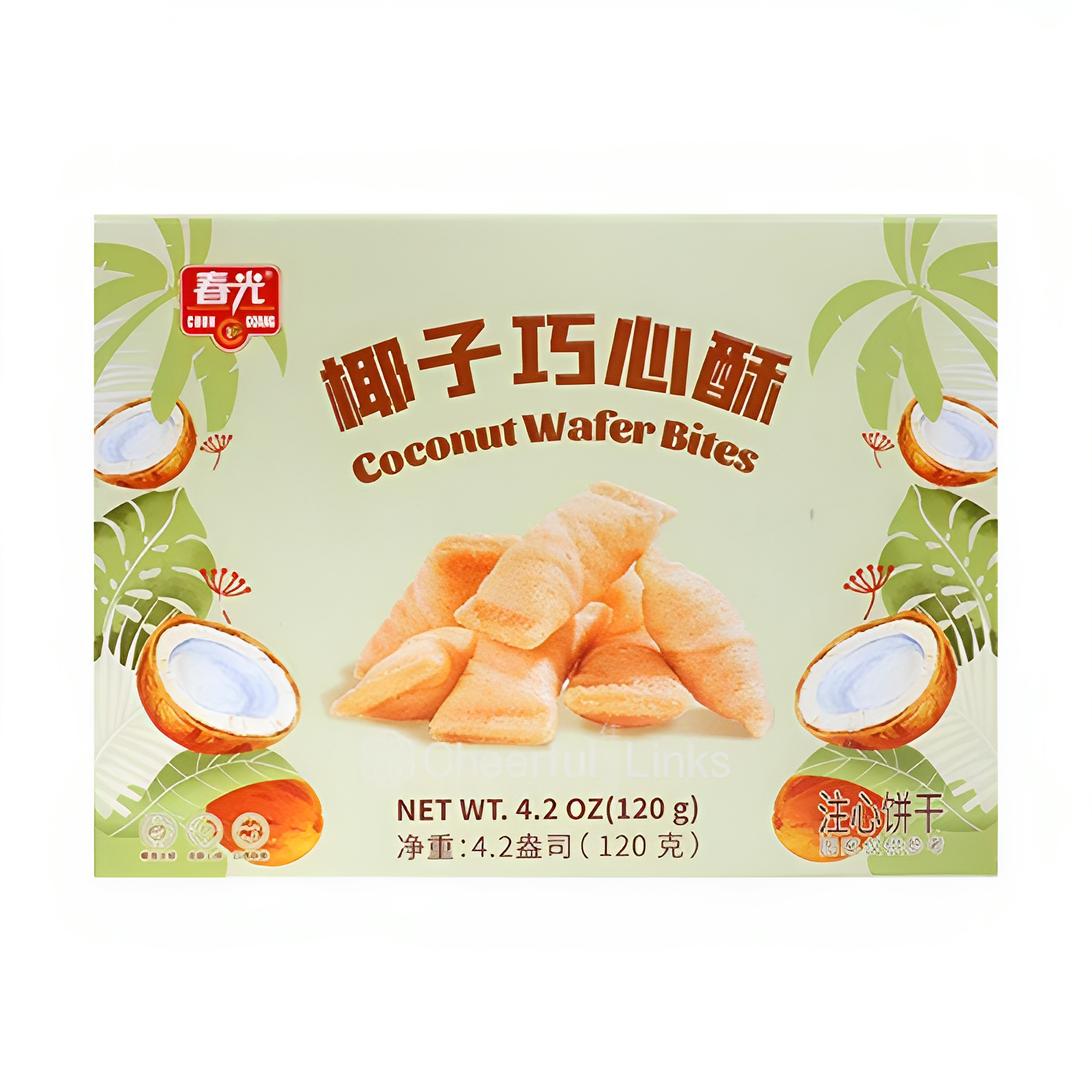 春光 椰子巧心酥 Coconut Wafer Bites 120g