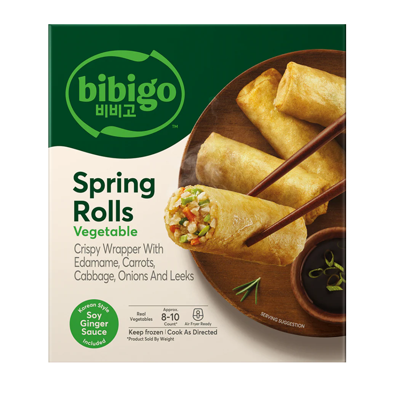 ❄️ 必品阁 素春卷 限仓库自取或配送! BIBIGO Vegetable spring rolls 277g