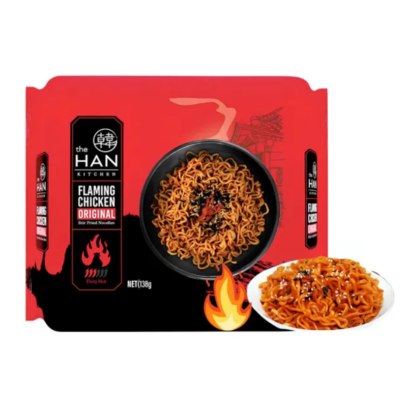 韩厨 原味烈焰鸡肉面 THE HAN KITCHEN Flaming Chicken Original 137.8g