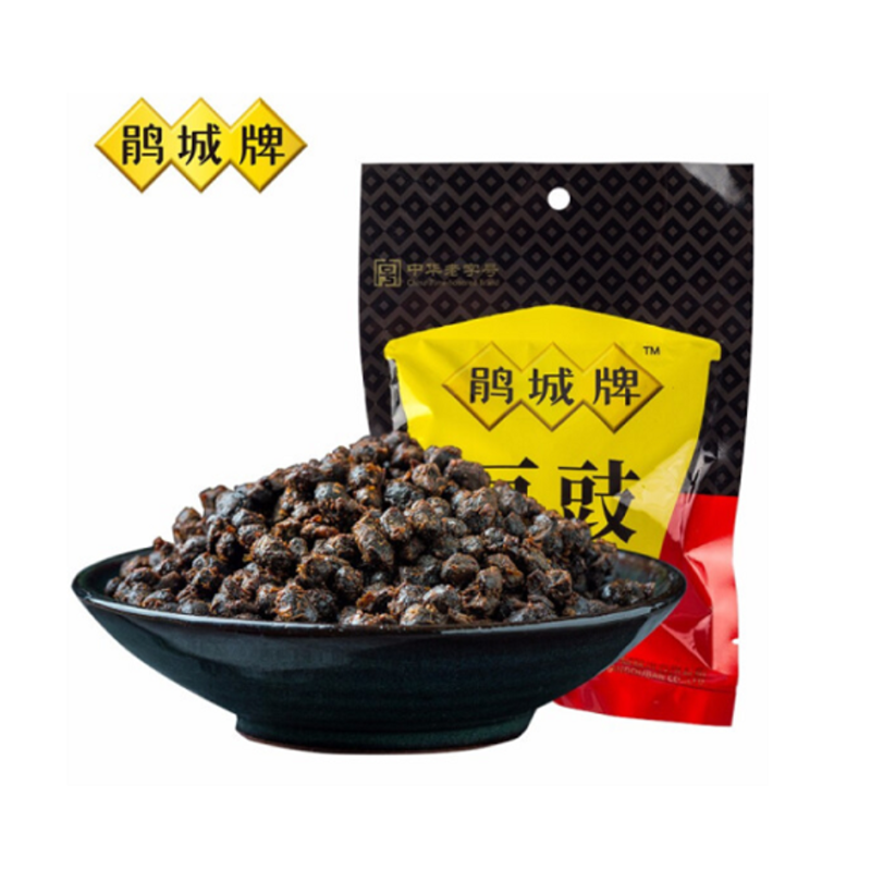 鹃城 豆豉 Schwarze Bohnen 300g