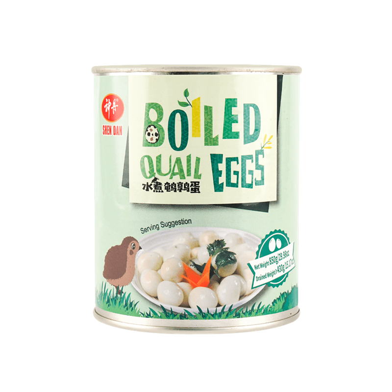 神丹 水煮鹌鹑蛋 Boiled Quail Eggs 850g
