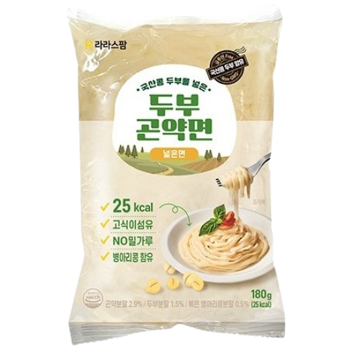RARASFARM 豆腐魔芋宽面 Tofu konjac noodle (fettuccine) 180g