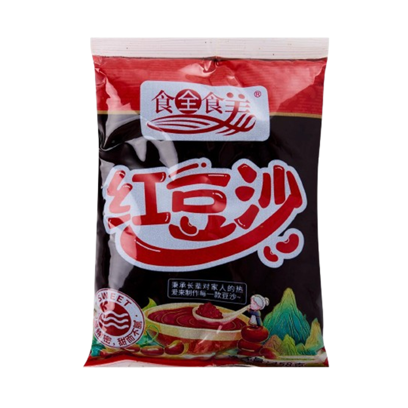 食全食美 红豆沙 Red Bean Paste Original 458g