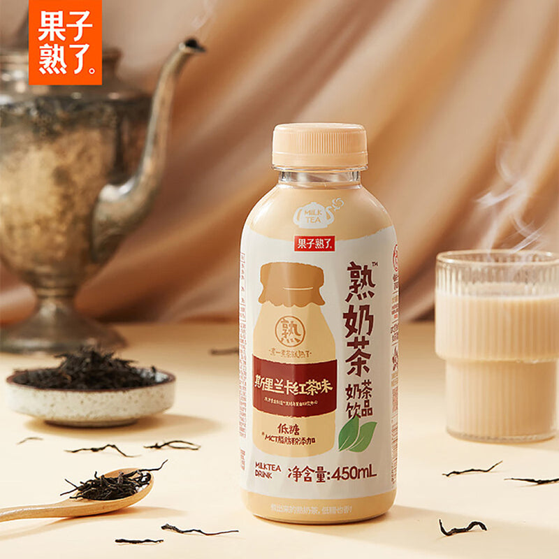 果子熟了 熟奶茶 斯里兰卡红茶味 Milktea Sri Lanka Black Tea Flavor 450ml