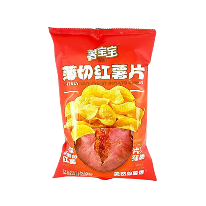 薯宝宝 薄切红薯片 Sweet Potato Chips-Original Flavor 35g