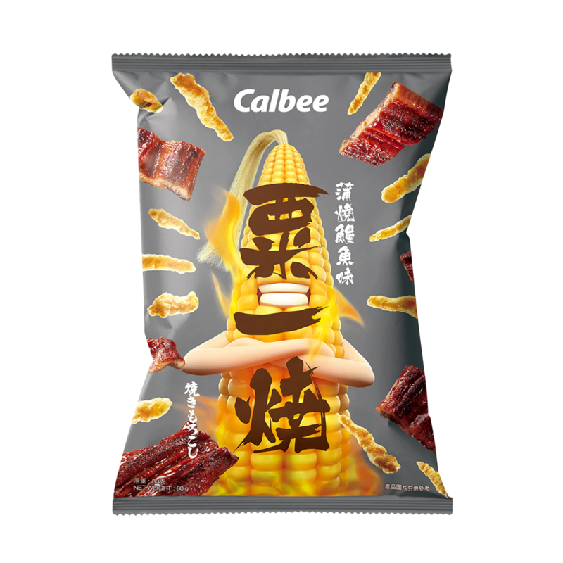 卡乐B 粟一烧 蒲烧鳗鱼味 Grill-A-Corn - Eel Kabayaki 80g