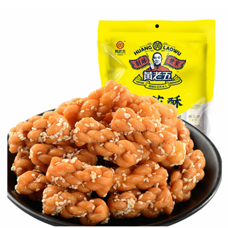 黄老五 原味麻花酥 Dough Twist Original Fl 108g