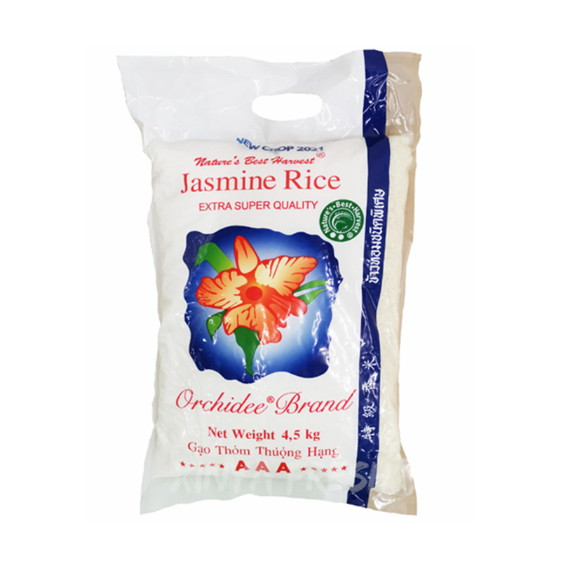 兰花 长粒特级茉莉香米 Jasmine Rice Long Grain 18Kg