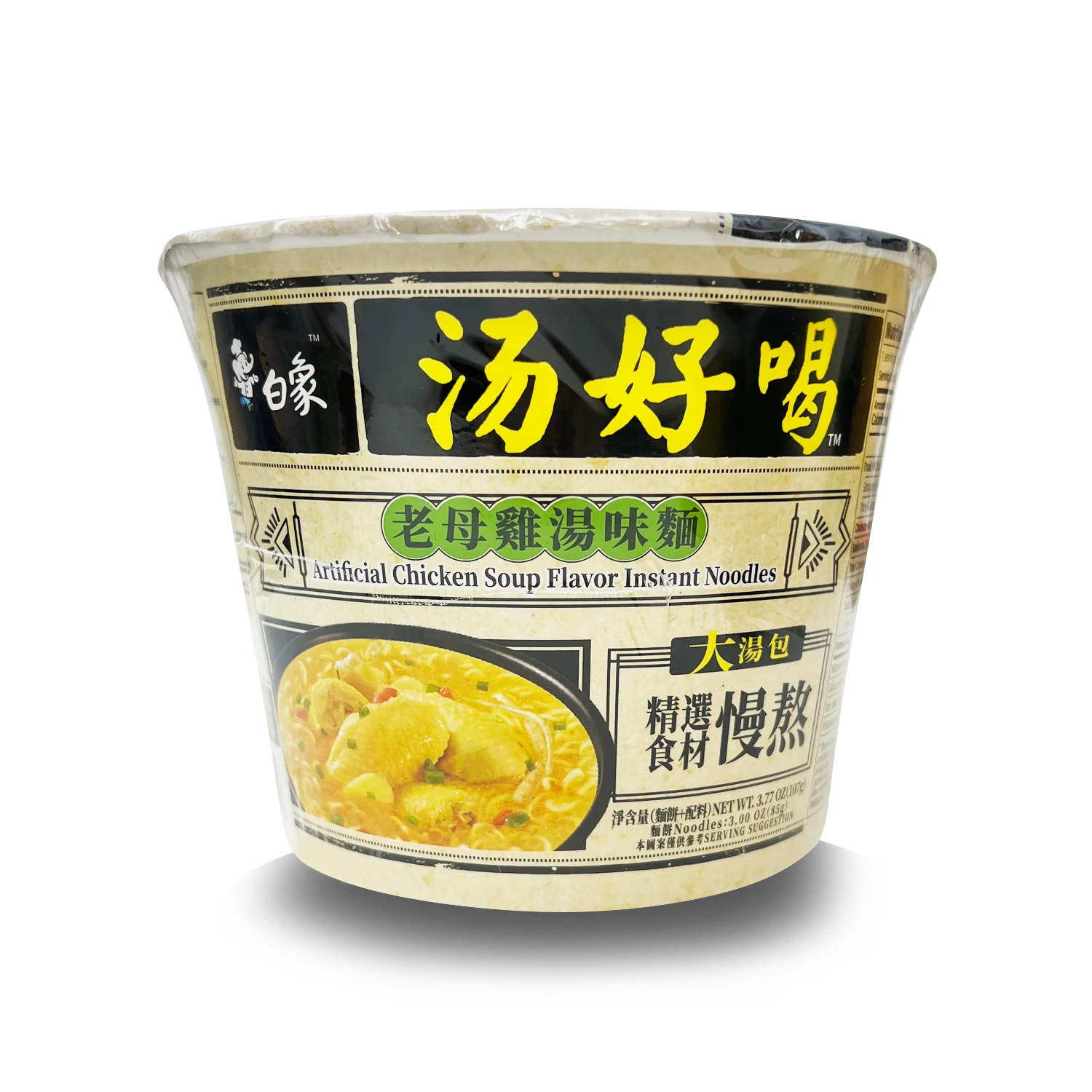 汤好喝 老母鸡汤碗面 Noodle Soup Chicken 107g