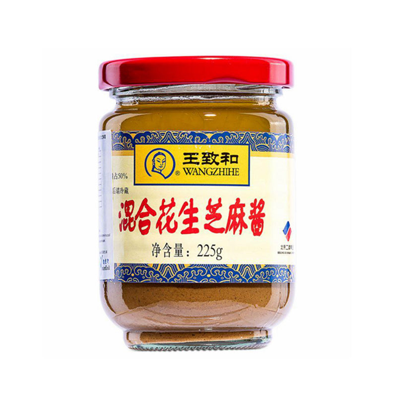 Wangzhihe blandet peanøtt- og sesampasta 225 g