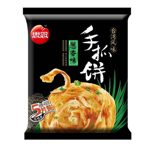 ❄️思念 葱香手抓饼 限仓库自取或配送! Crispy Roti Scallion Flavor 450g