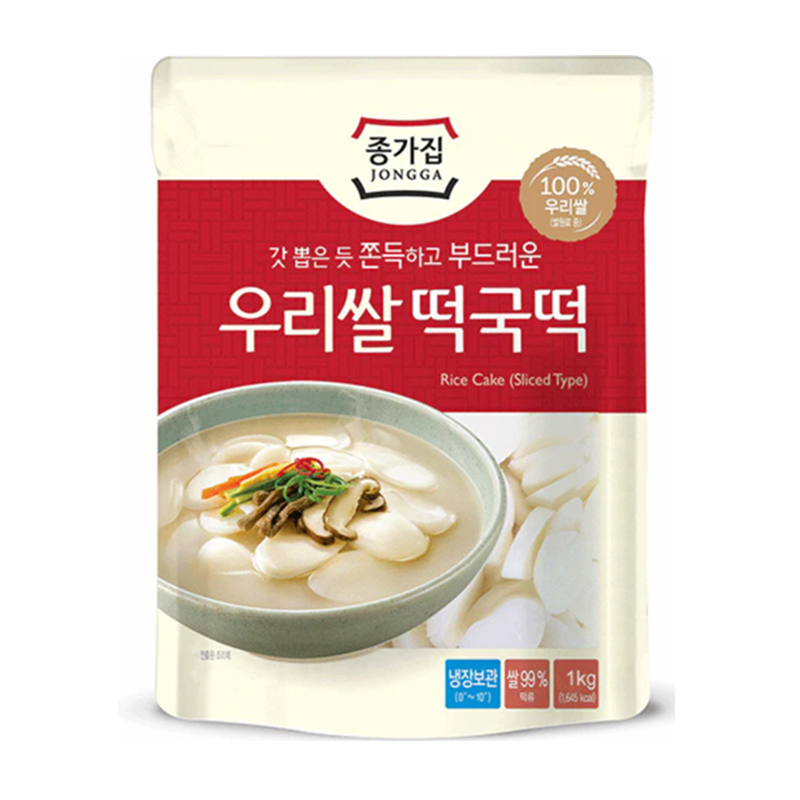 🌱韩国 宗家府年糕片 限仓库自取或配送! JONGGA Rice cake Sliced 500g