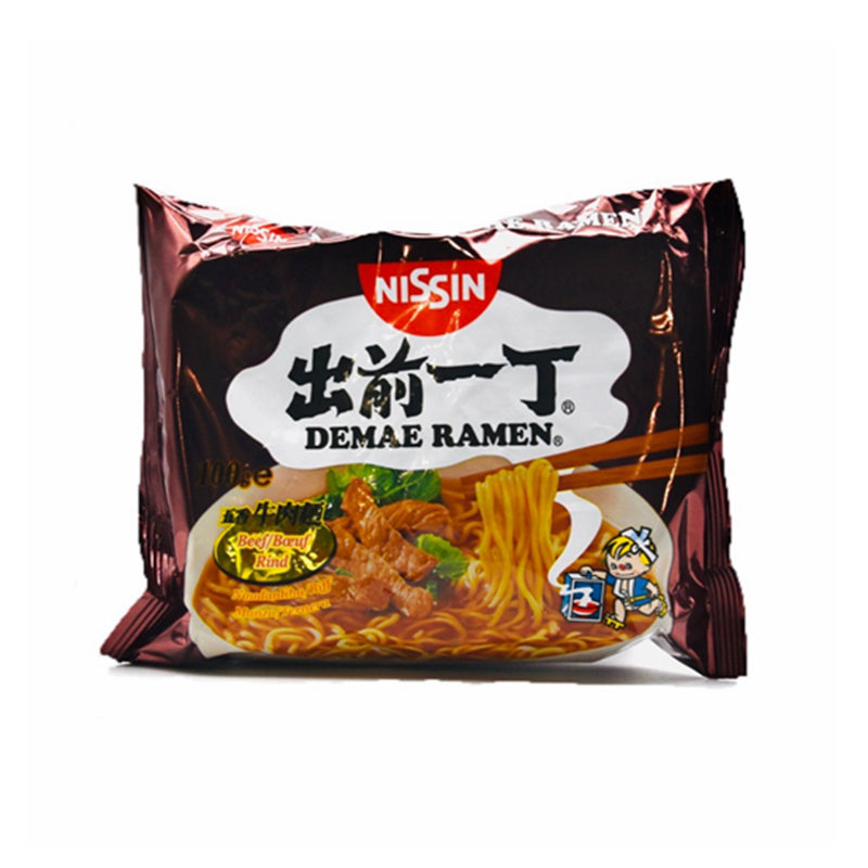 (B.B.D 17.10.25)出前一丁 五香牛肉拉面 Nissin Demae Ramen Five Spice Beef 100g