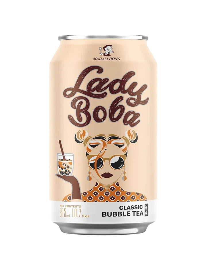 经典珍珠奶茶 Lady Boba Classic Bubble tea 315ml