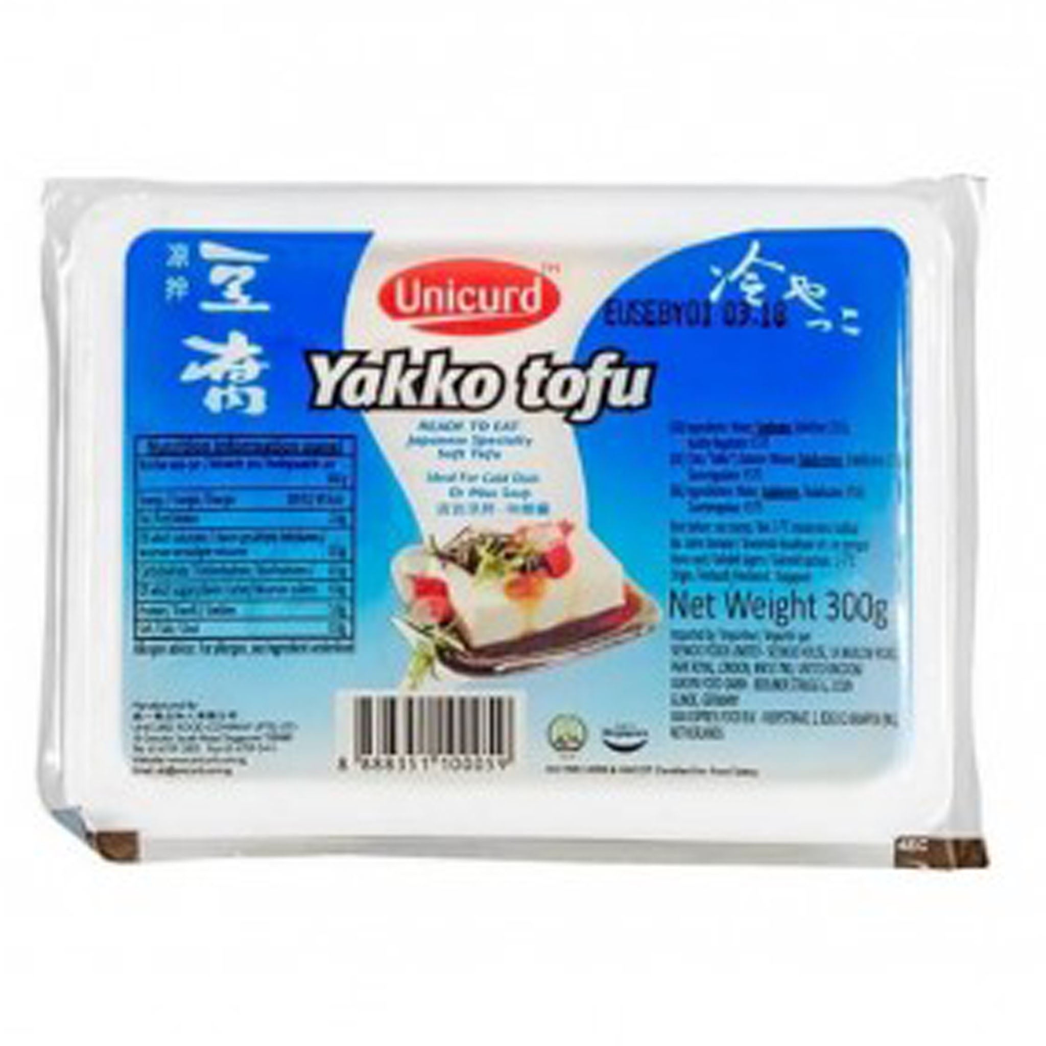 🌱Unicurd统一 凉拌嫩豆腐 限仓库自取或配送! Yakko Tofu 300g