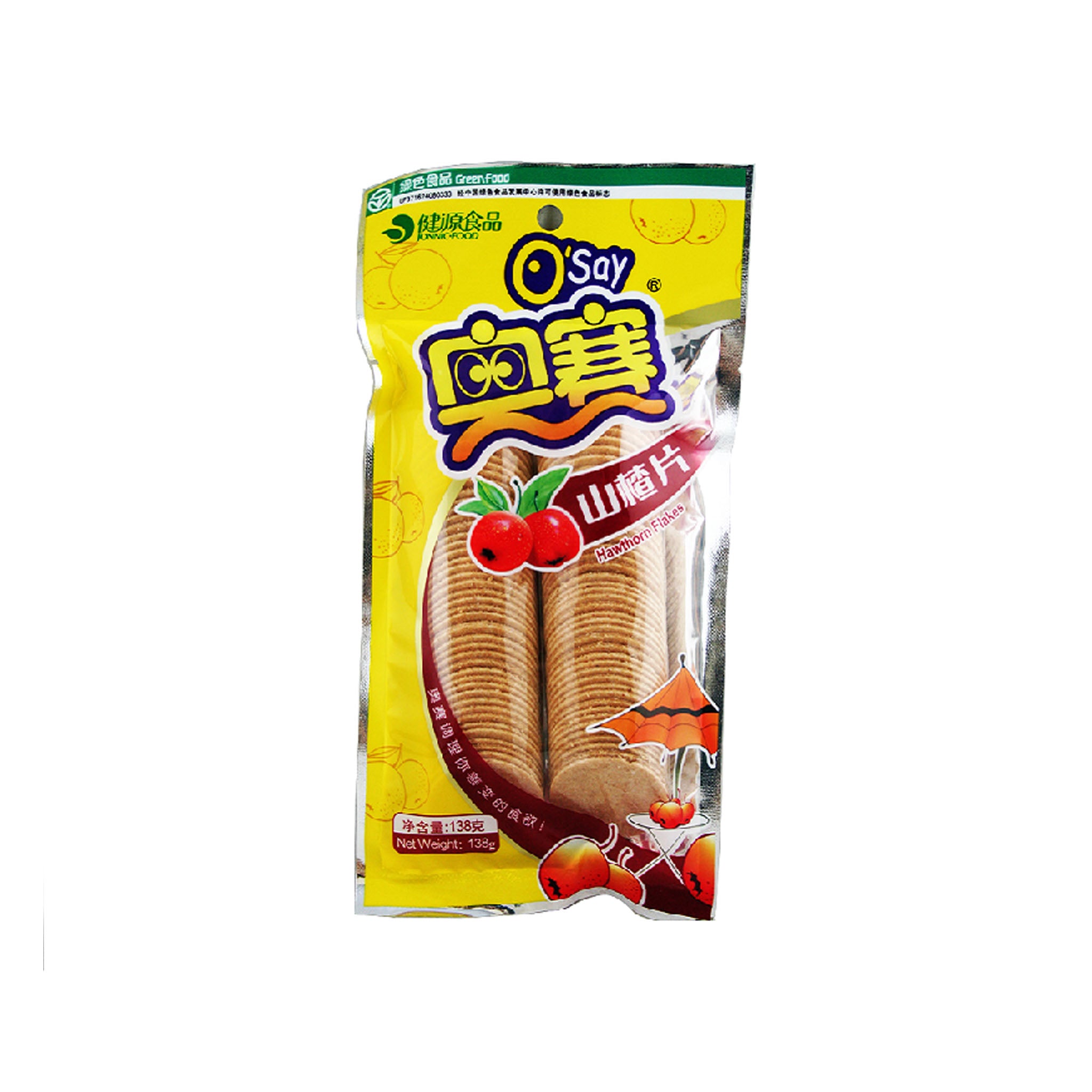 奥赛 圆形山楂片 Hawthorn Flakes 138g