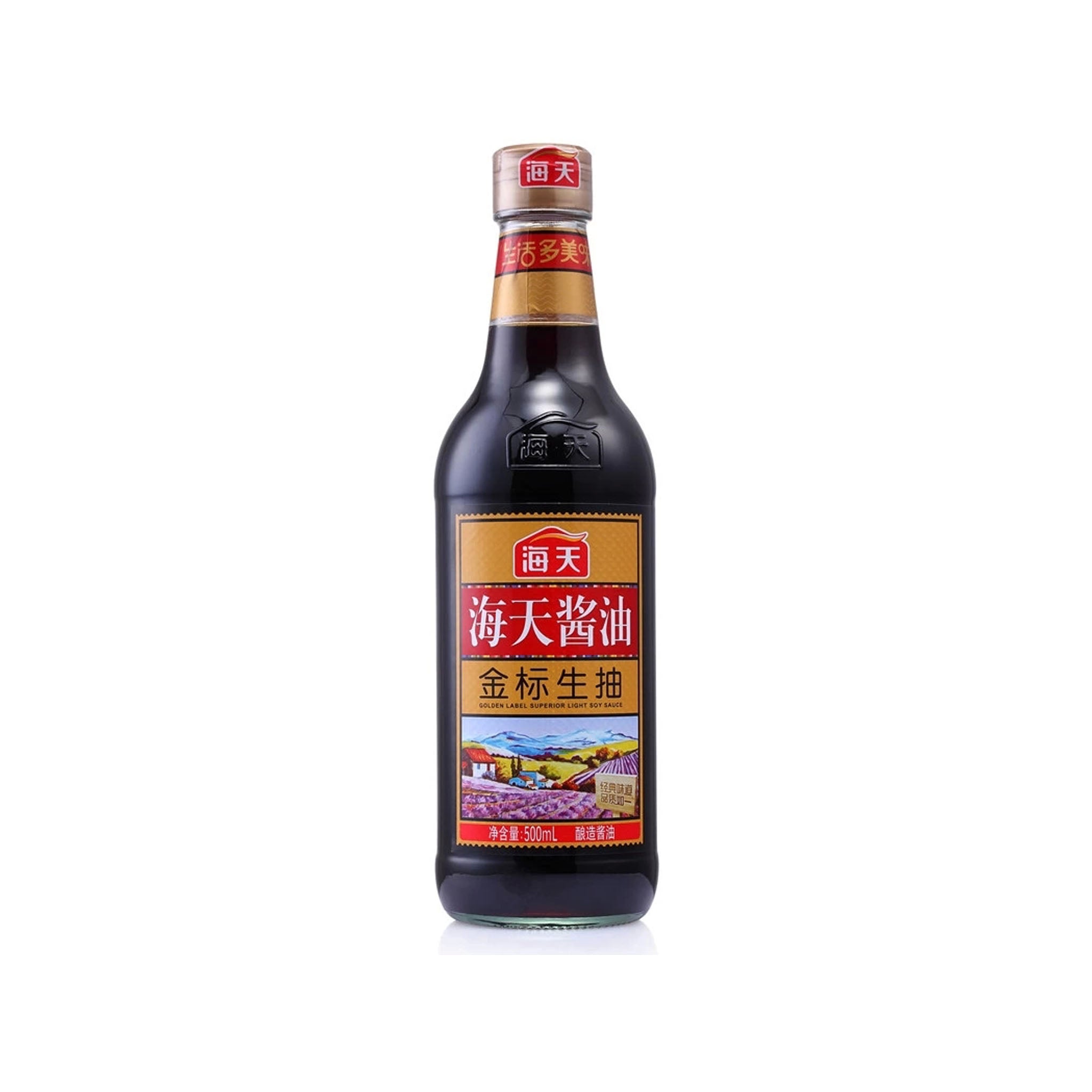 海天 金标生抽王 HT Golden Label Light Soy Sauce 500ml
