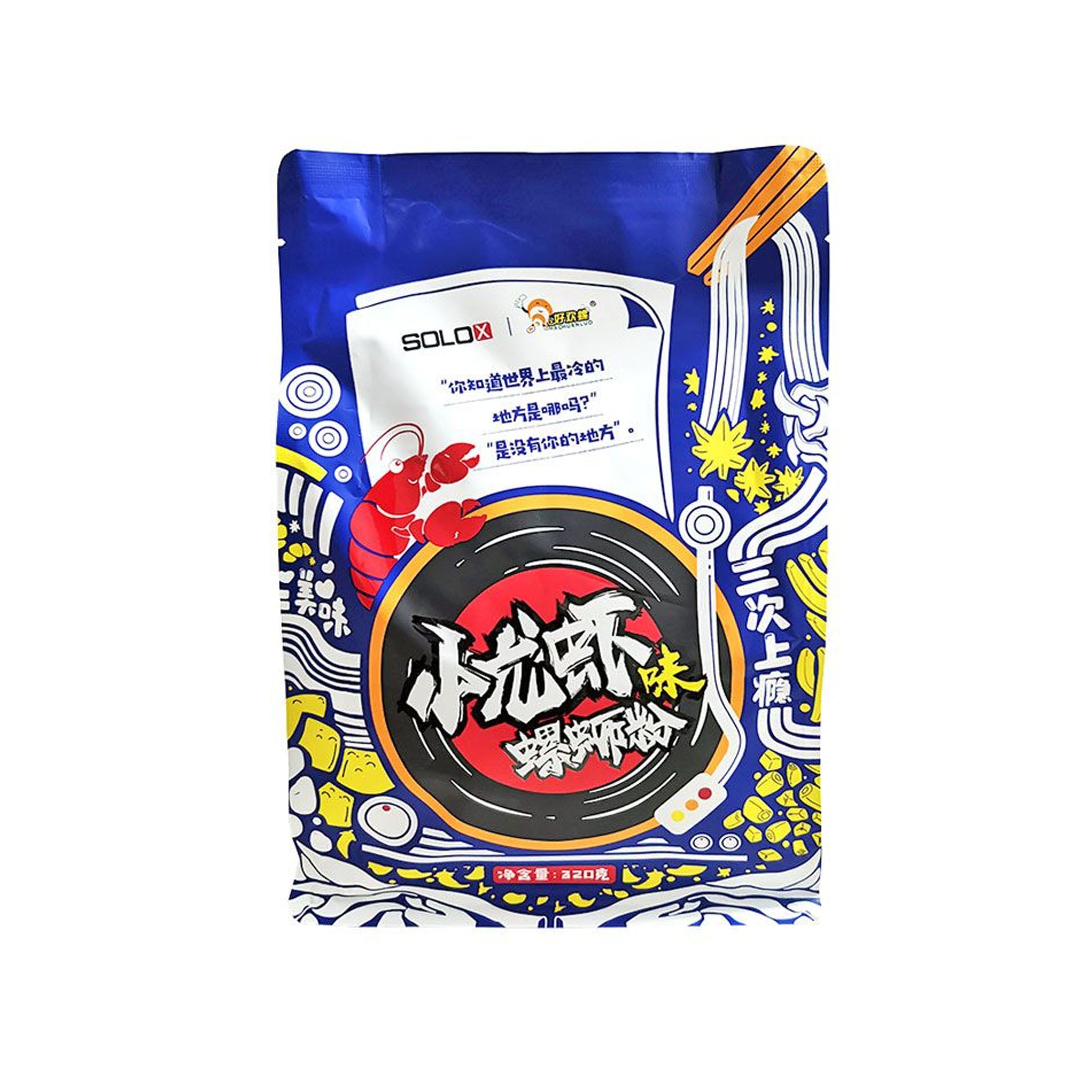 好欢螺 小龙虾味螺蛳粉 HHL SOLOX Instant Noodles 300g