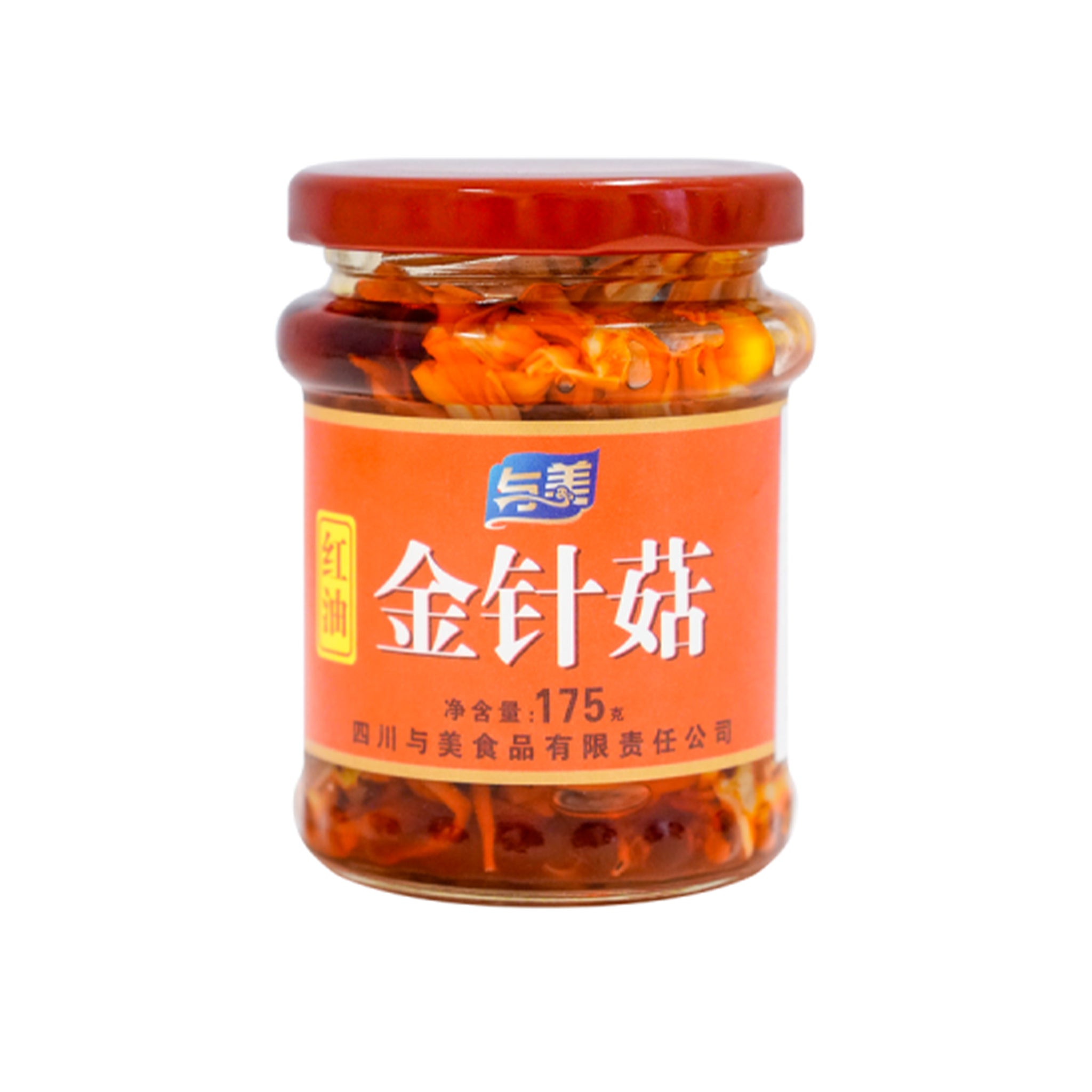 与美 红油金针菇 Spicy Enoki Mushroom 175g