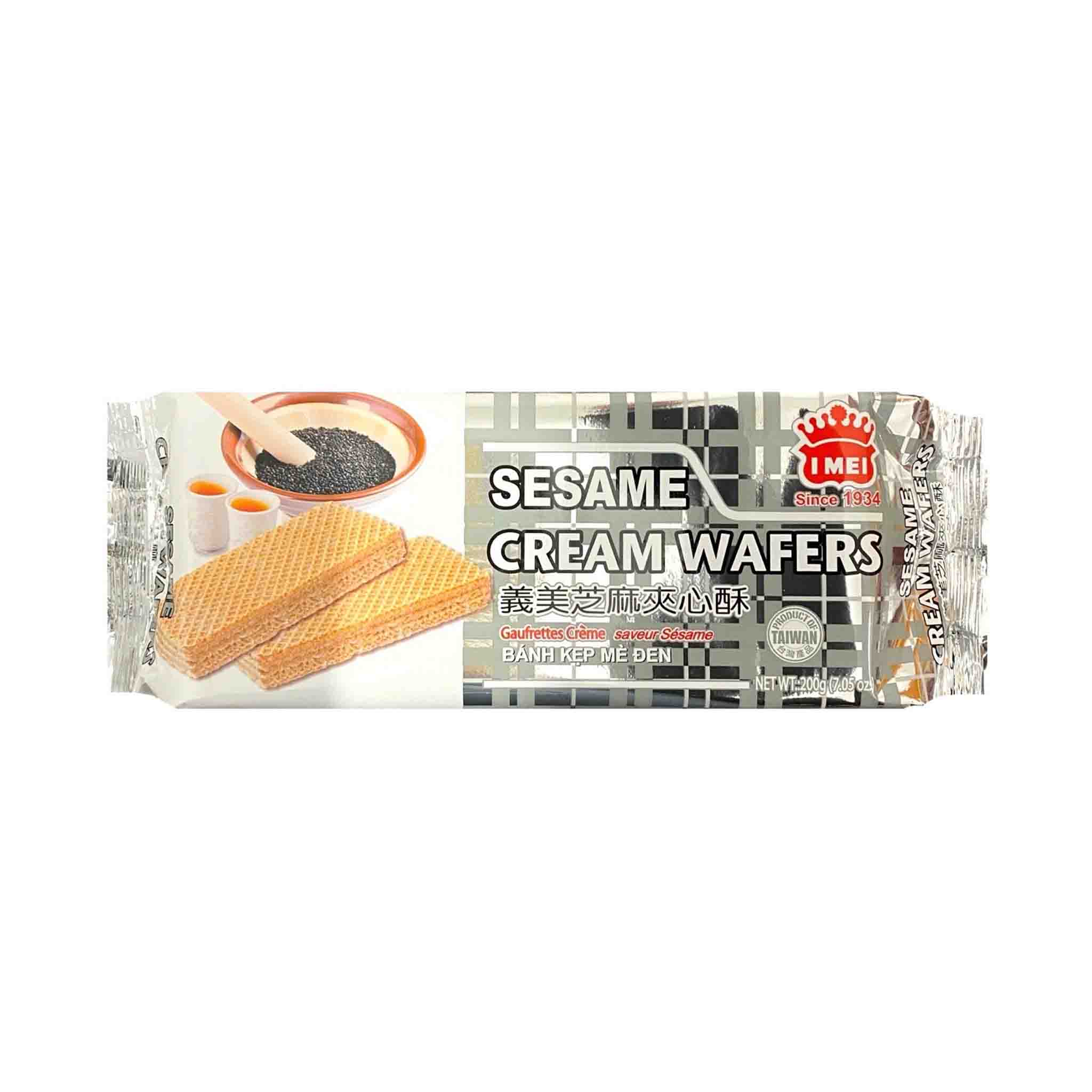 义美 芝麻夹心酥 Cream Wafer Sesame 200g