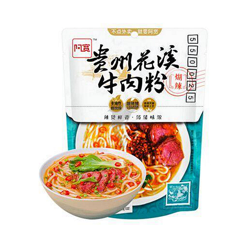 阿宽 贵州花溪牛肉粉 Guizhou Huaxi Rice Vermicelli with Beef flavour 260g