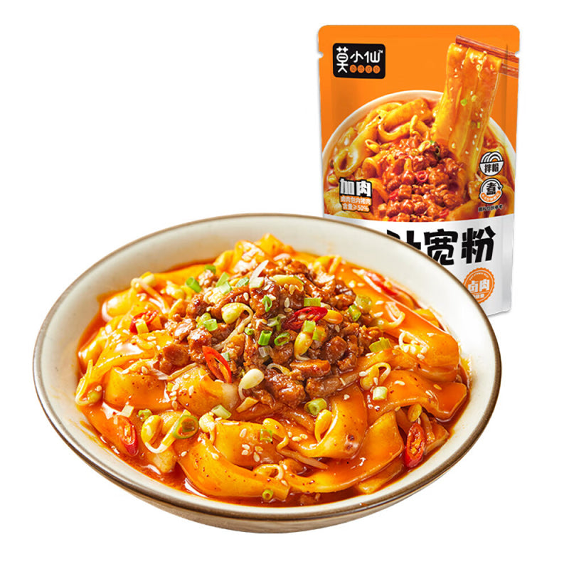莫小仙 麻酱流汁宽粉 Wide Noodle with Sesame Paste 281g