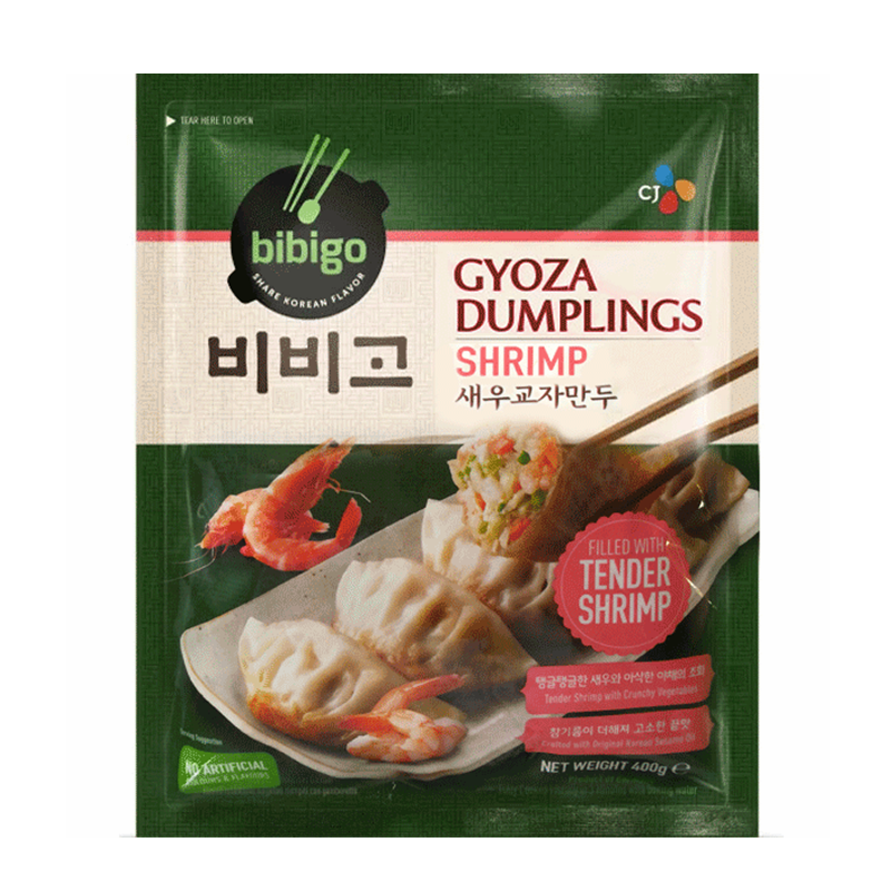 ❄️必品阁 鲜虾蔬菜煎饺 限仓库自取或配送! BIBIGO Gyoza dumpling shrimp & vegetable 400g