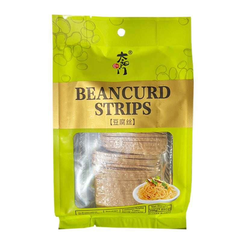 太阳门 豆腐丝 Beancurd Strips 200g