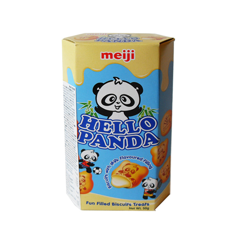 明治 熊仔灌心餅 牛奶忌廉味 Hello Panda-Milk Cream Flavour 50g