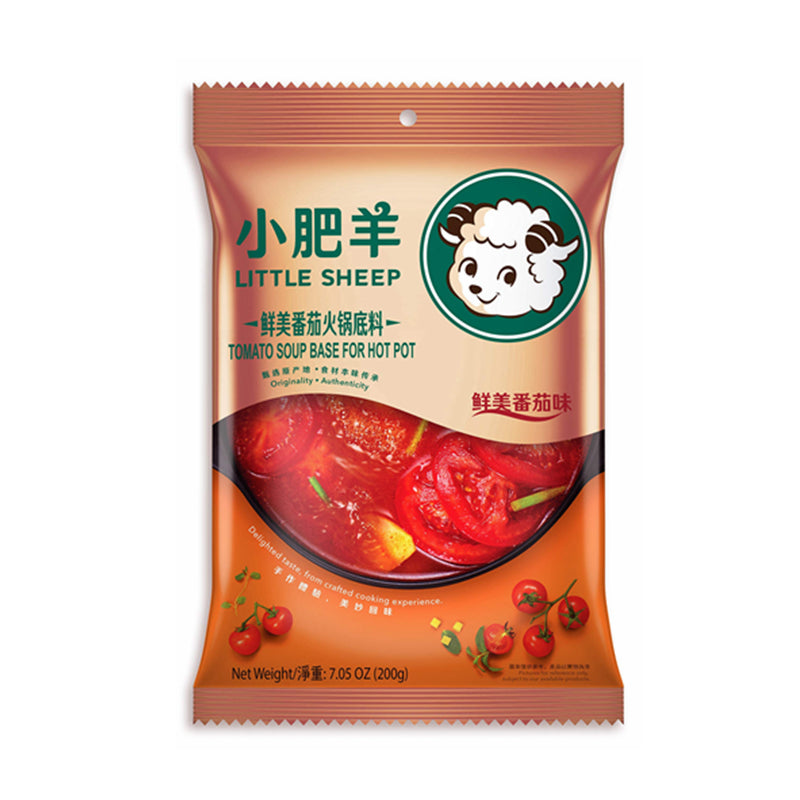 Little Sheeps deilige tomat hotpot base LS Hotpot Suppe Base-Tomat 200g