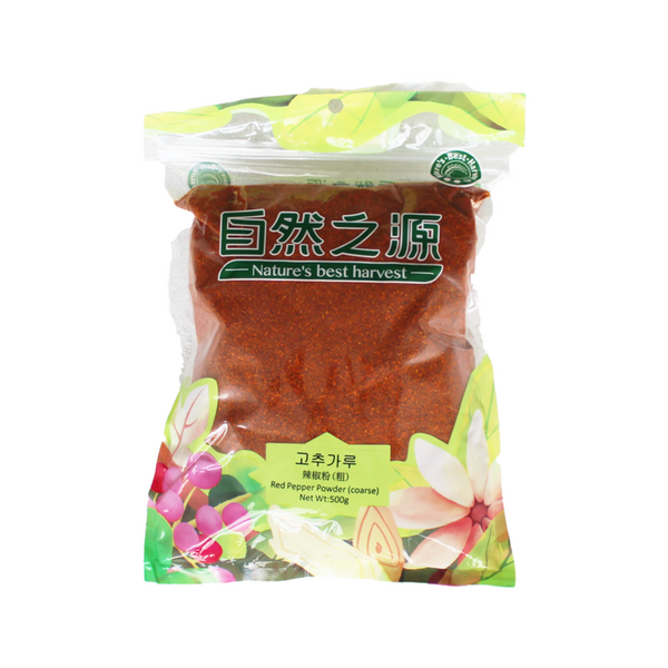 自然之源 韩式辣椒粉（粗）Red Pepper Powder w/seed (coarse) 500g