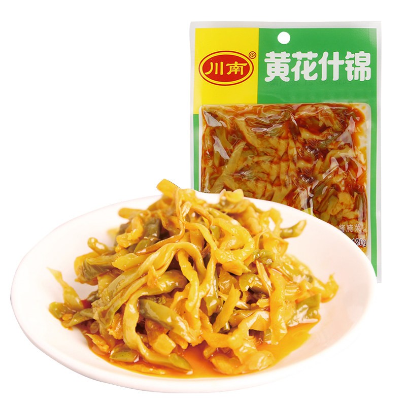 川南 黄花什锦 Pickeled Vegetables With Daylily 120g