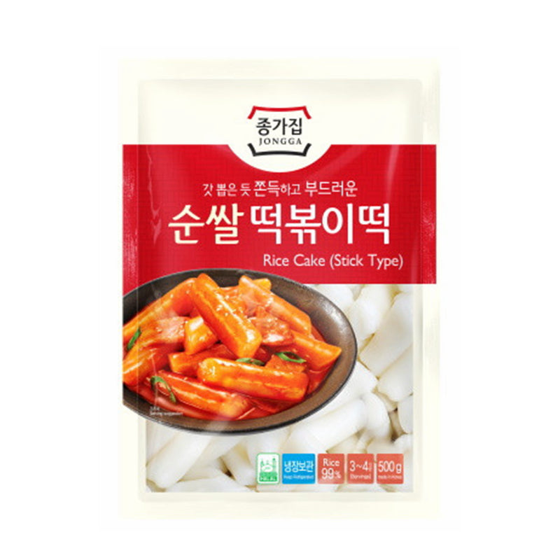 🌱 Koreanske JONGGA riskakepinner er kun tilgjengelig for selvhenting eller levering fra lageret JONGGA Rice cake Stick 500g