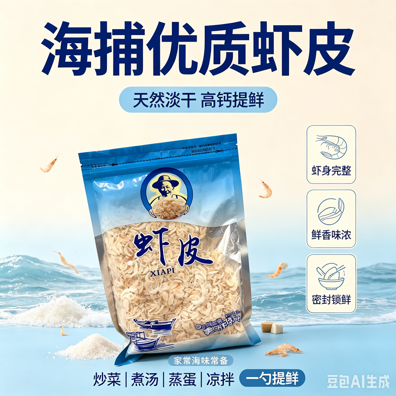 ❄️冷冻 虾皮 限仓库自取或配送! Dried Shrimp 300g