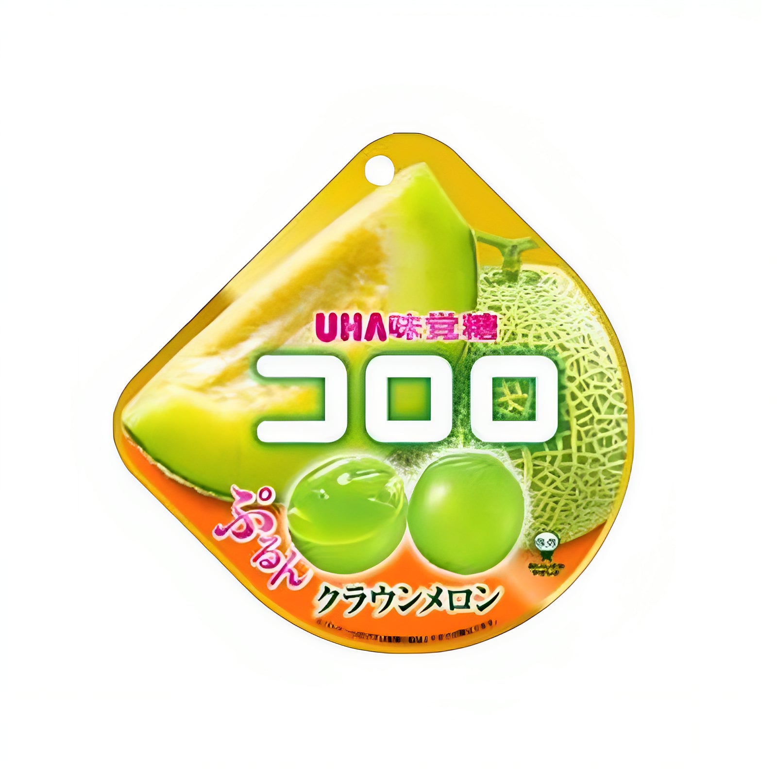 日本UHA味觉糖 皇冠蜜瓜味 Mikakuto Kororo Crown Melon 48g